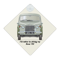Rover 75 1950-59 Car Window Hanging Sign